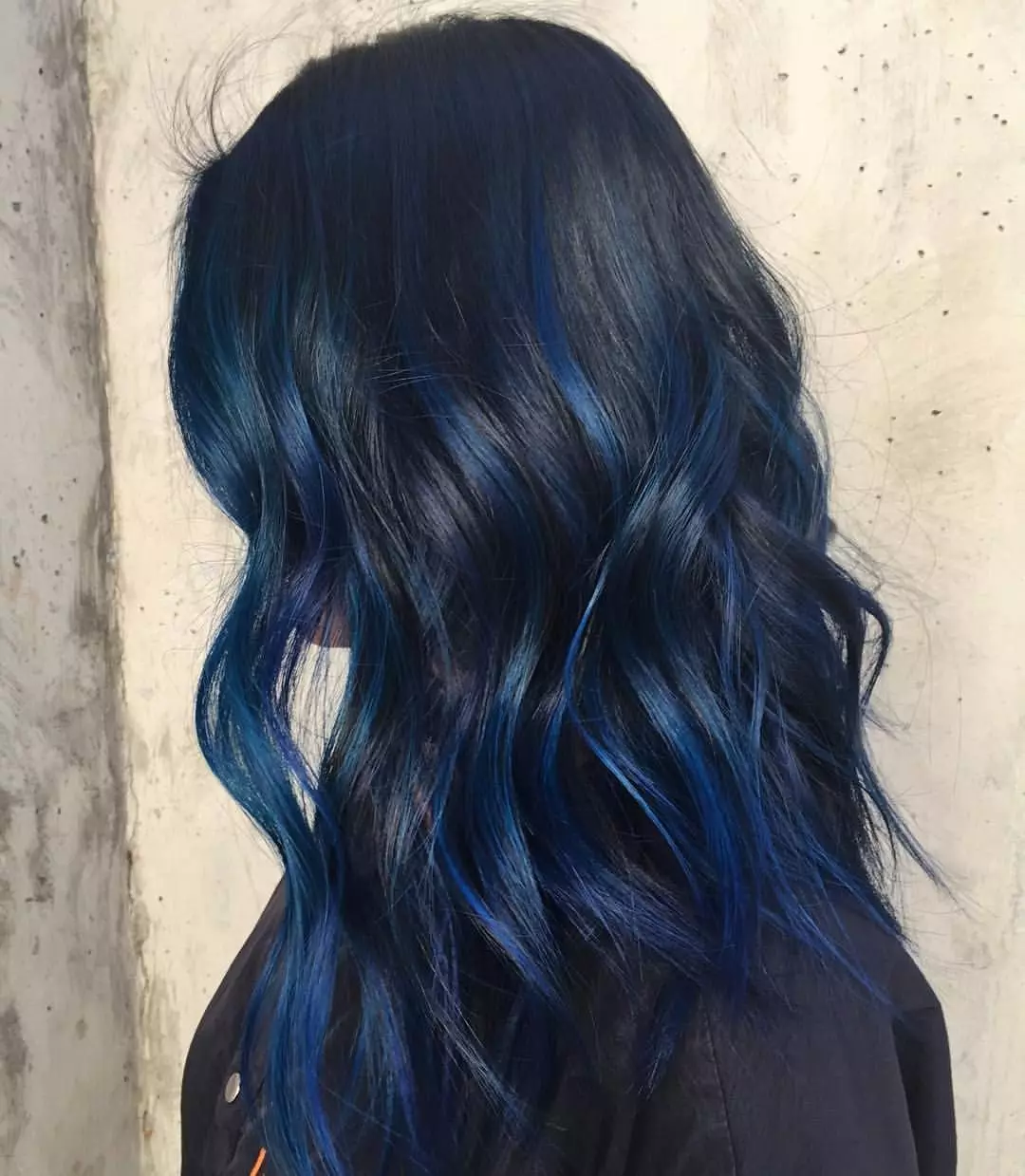 Cet rambut biru: Telaga cet rambut tahan sareng tumpu biru, tina lampu biru ka warna hideung sareng warna biru 5402_50