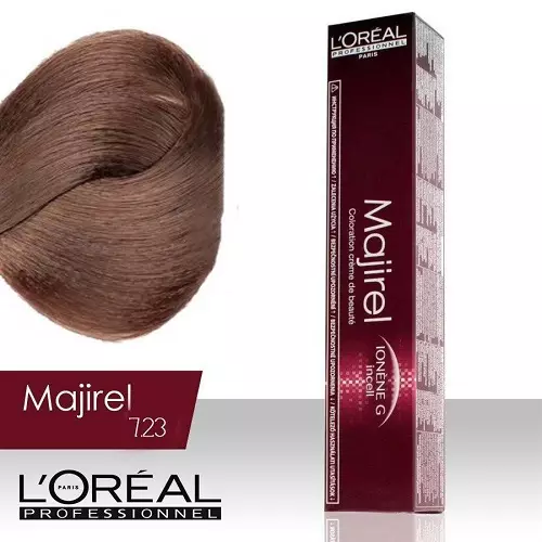 Majirel Hair Paint (24 na larawan): Propesyonal na kulay ng pintura palette mula sa L'Oreal Professionnel, mga tagubilin para sa paggamit, mga review 5416_7