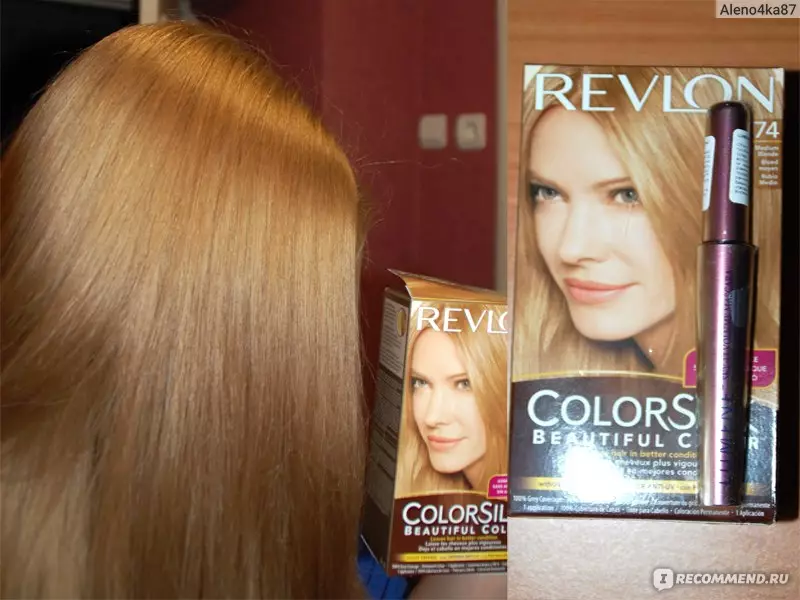 Cét rambut revlon: palét warna profésional, Revlevonsimo krokat sareng anu sanés, ulasan 5427_21