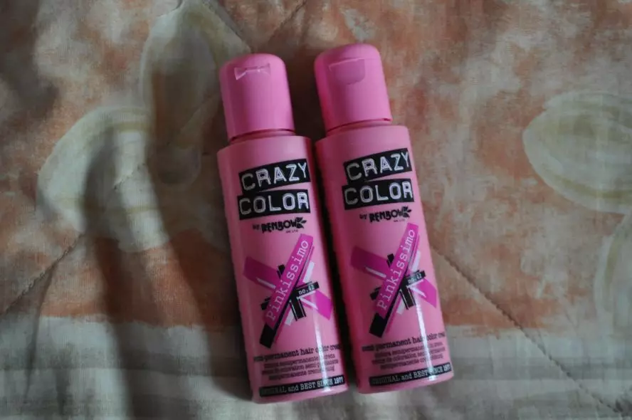 Pink Hair Paint (39 bilder): Resistent Farge Maling 
