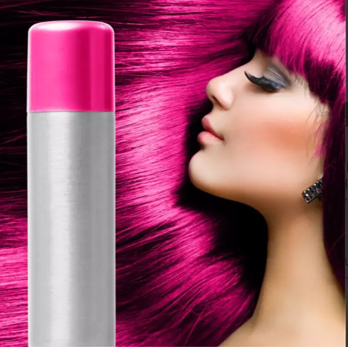Розова боя за коса (39 снимки): устойчиви боядисани бои 