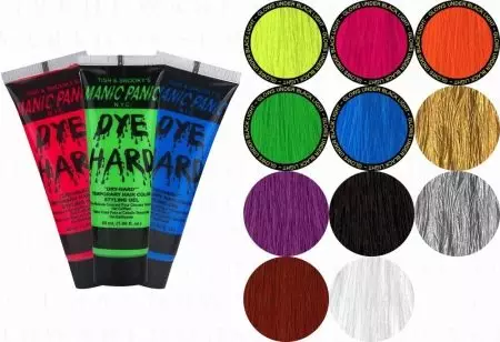 Neon коса боя: Как да изберем боя, светещ в тъмното? Плюсове и минуси на флуоресцентна боя 5441_9