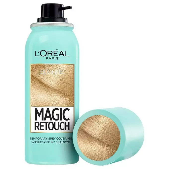 Ψεκασμός μαλλιών: Επιλέγοντας χρώματα σε μπαλόνια καθαρισμού για ρίζες μαλλιών. Χαρακτηριστικά του έγχρωμου χρώματος μιας ημέρας 5444_21