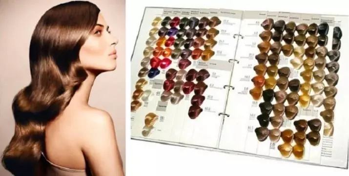 Porê Paint Kapous (33 Wêneyên): Palette Colors û Shades, Taybetmendiyên Series Professional Professional, Acid û yên din. Muchiqas ji bo porê xwe çêdike? Nirxandin 5464_4