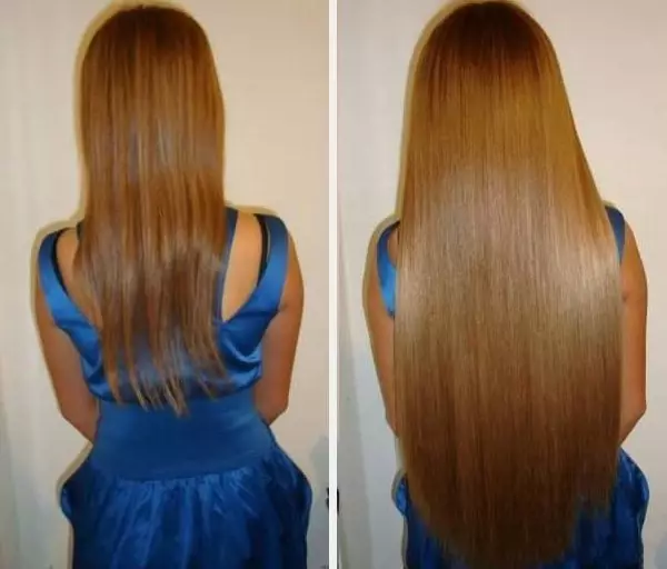 Extensões de cabelo microcapsular (20 fotos): Escolha microcápsulas para cabelos curtos ou longos, características do cabelo eslavo com corte de cabelo, comentários 5499_18