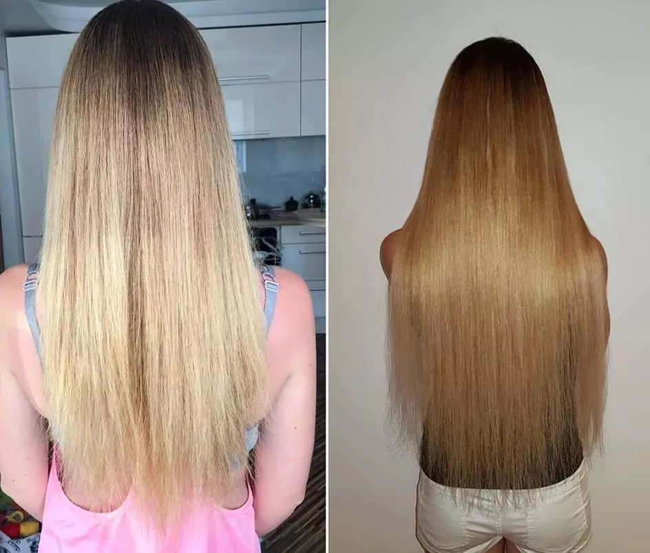 Microcapsular hair extensions (20 photos): choose microcapsules for short or long hair, features of Slavic hair with haircut, reviews 5499_20
