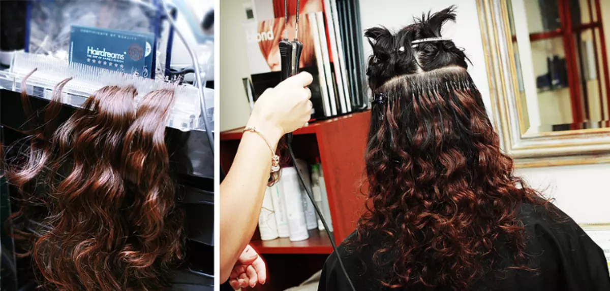 Изградња коврџаве косе (19 фотографија): карактеристике продужења природне и вештачке коврџаве косе, како да растемо таласасту косу? 5508_10