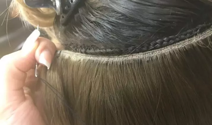 Холодне нарощування волосся (23 фото): технологія нарощування волосся холодним способом, вибираємо клей і гель. Яка техніка краще? Відгуки 5510_21