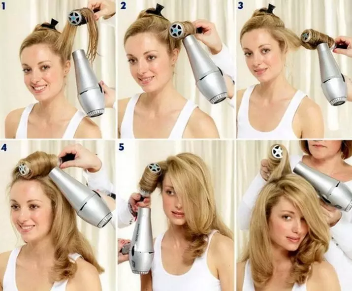 Frisuren mat extensiver Hoer (44 Fotoen): Wéi leien laang an kuerz extensiv Hoer doheem mat engem Hausdéier? Maachen Curls a Curls 5517_15