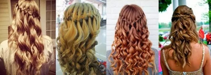 Hairstyles me flokë të gjerë (44 foto): Si për të hedhur flokët e gjatë dhe të shkurtër të gjerë në shtëpi me një tharëse flokësh? Bëjnë curls dhe curls 5517_31