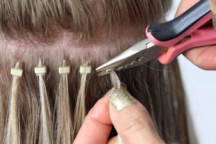 Hair extensions voor volume (21 foto's): kenmerken van volumetrische haarverlenging voor dikte zonder lengte. Is het mogelijk om kort en gemiddeld haar te bouwen? 5522_16