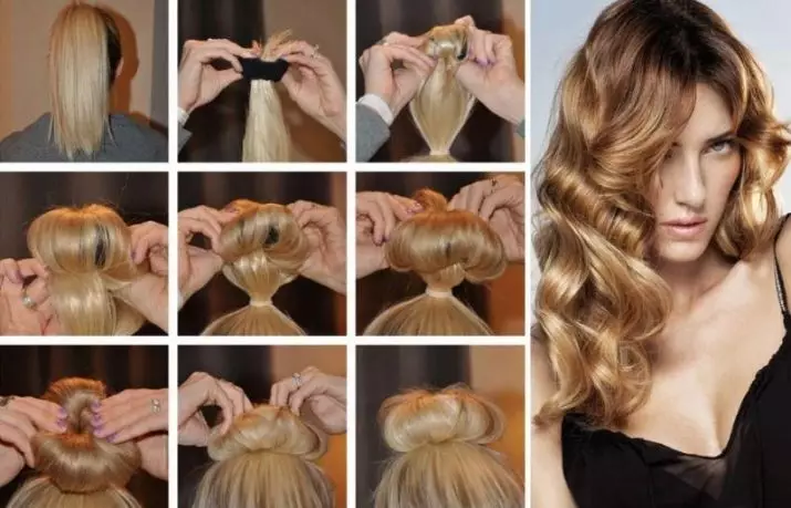 Волуметријске браве (40 фотографија): Како направити прелепе бујне девојке са средњом косом? Опције стилинг за женске дуге и кратке косе 5538_12