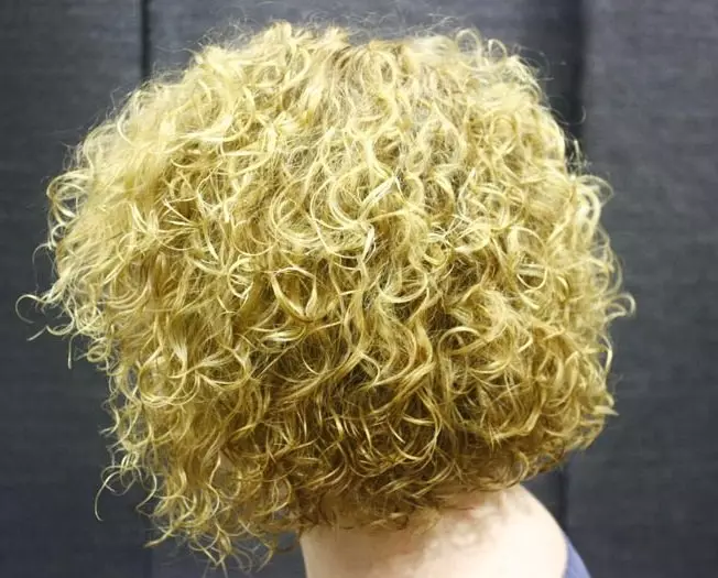 Konci pikeun rambut pondok (47 Poto): Kumaha carana ngadamel curls sareng gelombang di bumi? Gaya rambut modis sareng curls keriting 5545_6