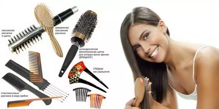 Hairstyles σε μεσαία μαλλιά στο σπίτι (56 φωτογραφίες): Πώς να κάνετε μια όμορφη απλή στοίβαξη με τα χέρια σας; Βήμα-βήμα οδηγίες για τη δημιουργία υψηλών χτενισμάτων 5546_5