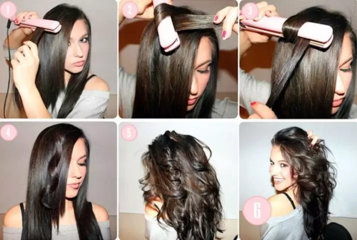 Veľké kučery (58 fotografií): Ako urobiť krásne vlny na dlhé a krátke vlasy? Urobte veľké kučery dievčatá so stredne dĺžkou vlasov 5547_39