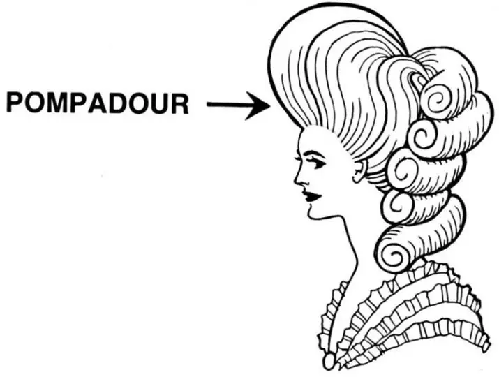 髪型「ポンパドール」（29枚）：「Pompadur」散髪の設計のためのヒント 5554_4