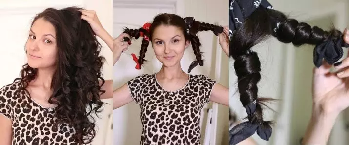 Curls using T-shirts: how to make a beautiful curls? The methods and tips 5558_2