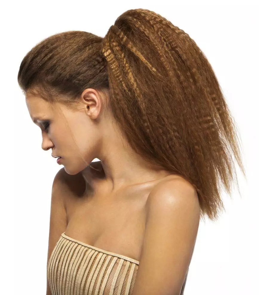 Corrugación (77 fotos): ¿Qué es? ¿Cómo usar una pelusa de corrugación del cabello? ¿Cuánto tiene? Chicas Reviews 5595_51