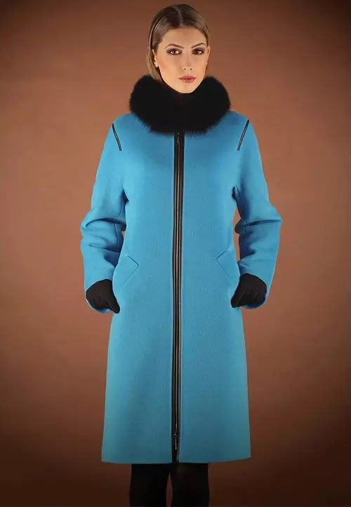 Áo thẳng (86 ảnh): Áo khoác nữ cắt trực tiếp, không có cổ áo, mặc, từ một twide, dài, ngắn, hợp thời trang 2021, với cổ áo 559_50