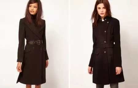 Áo thẳng (86 ảnh): Áo khoác nữ cắt trực tiếp, không có cổ áo, mặc, từ một twide, dài, ngắn, hợp thời trang 2021, với cổ áo 559_80