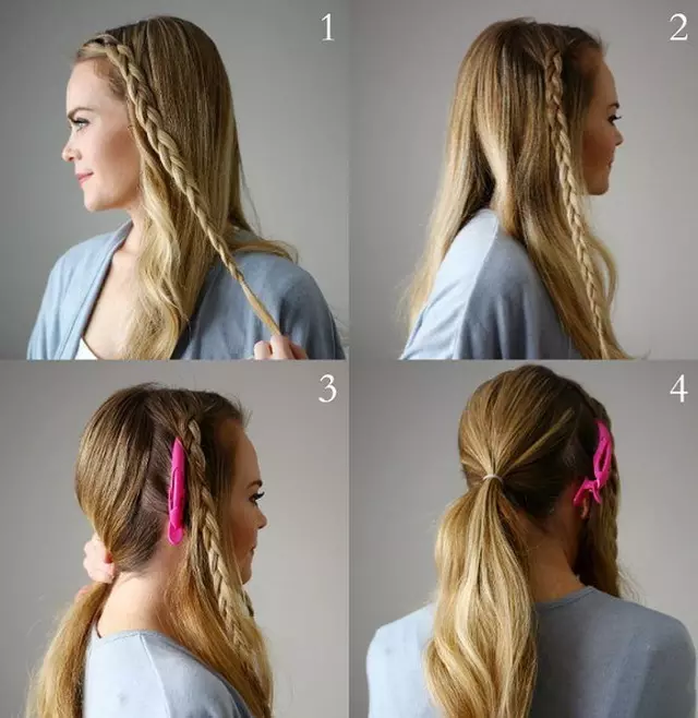 Grecka fryzura dla długich włosów (45 zdjęć): jak zrobić piękne fryzury w stylu greckim z własnymi rękami? Wieczór kładący z krokiem w krok po kroku 5623_37