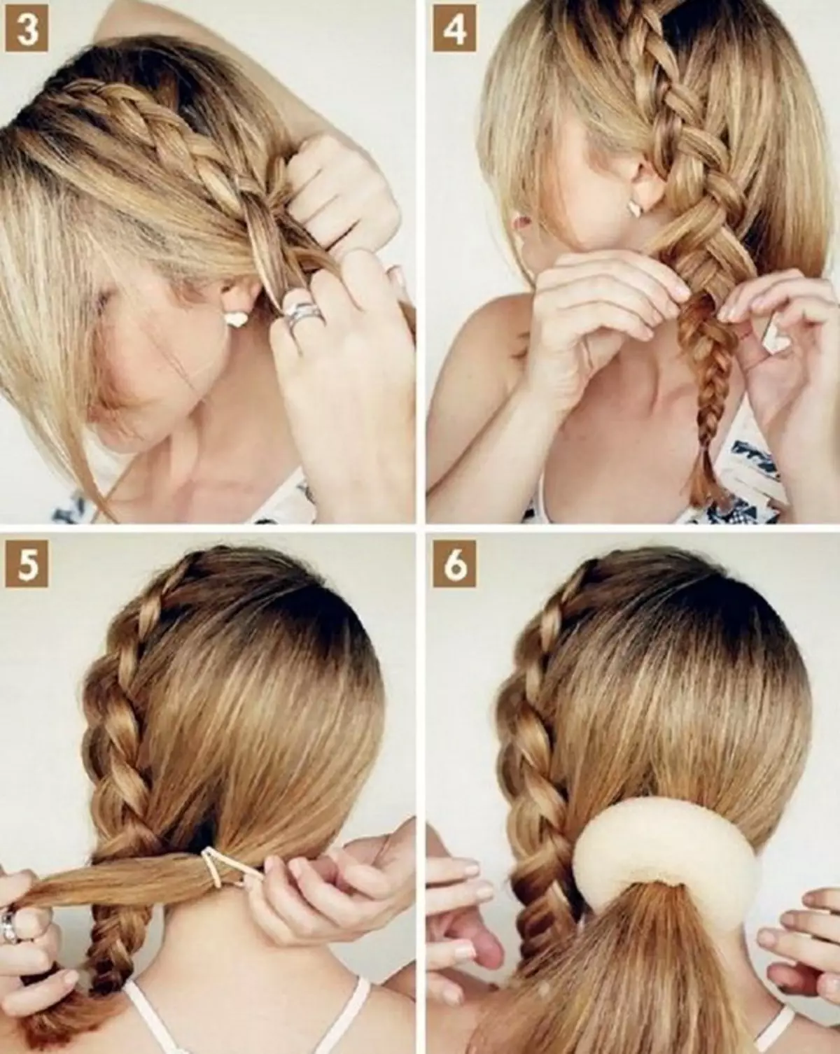 Acconciatura greca per capelli lunghi (45 foto): come fare belle acconciature in stile greco con le tue mani? Sera posa con un rullo passo dopo passo 5623_41