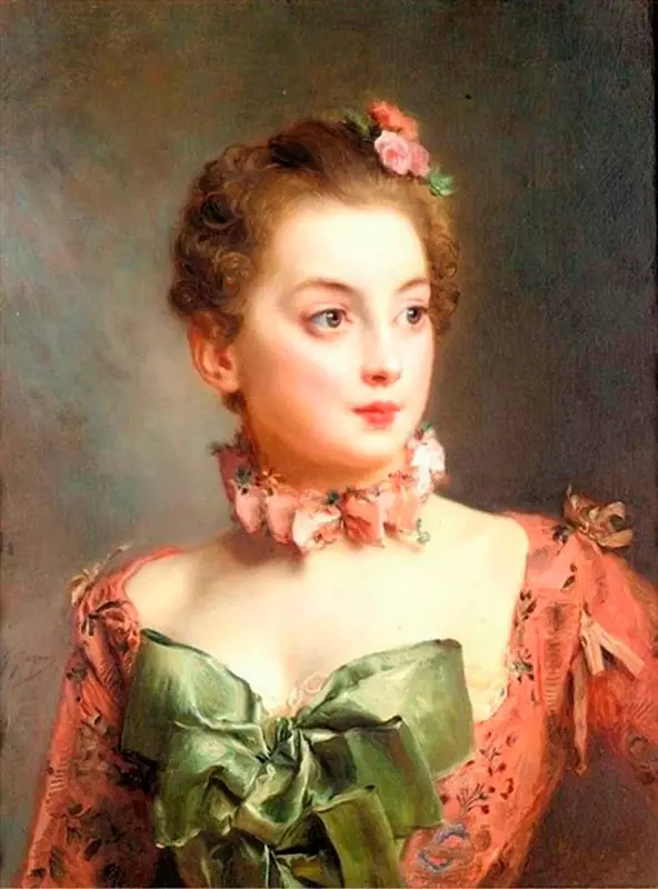 Kapsels van de 19e eeuw (33 foto's): Hoe maak je vrouwen kapsels op een ampir stijlbal of romantiek, modehistorie van de 19e eeuw 5641_18