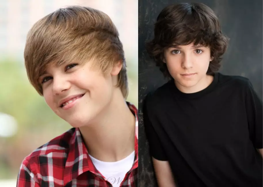 男孩的发型14-15岁（65张照片）：14岁的青少年时尚发型的选择，在中长长的年轻人的侧面选择美丽的发型 5676_42