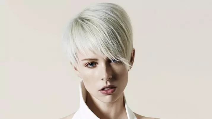 Potongan rambut (39 foto): potongan rambut wanita kanthi operasi utawa bang ing sisih siji, model lan potongan rambut sing ora duwe rambut kanggo bocah wadon 5699_2