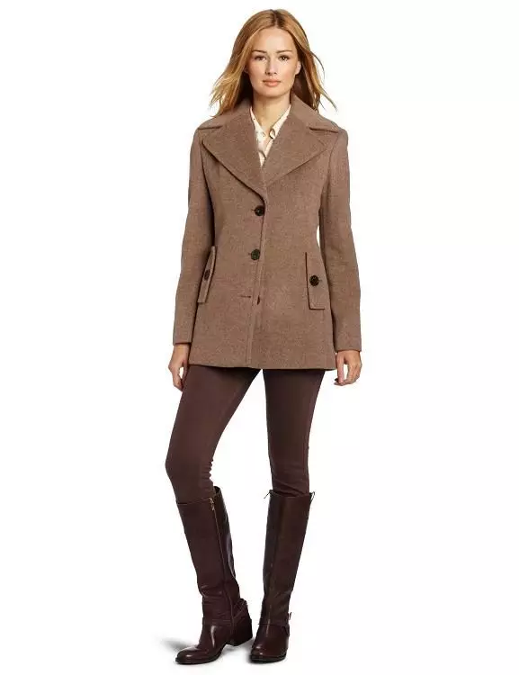Women's English coat (123 photos): in English style, with English collar 569_36