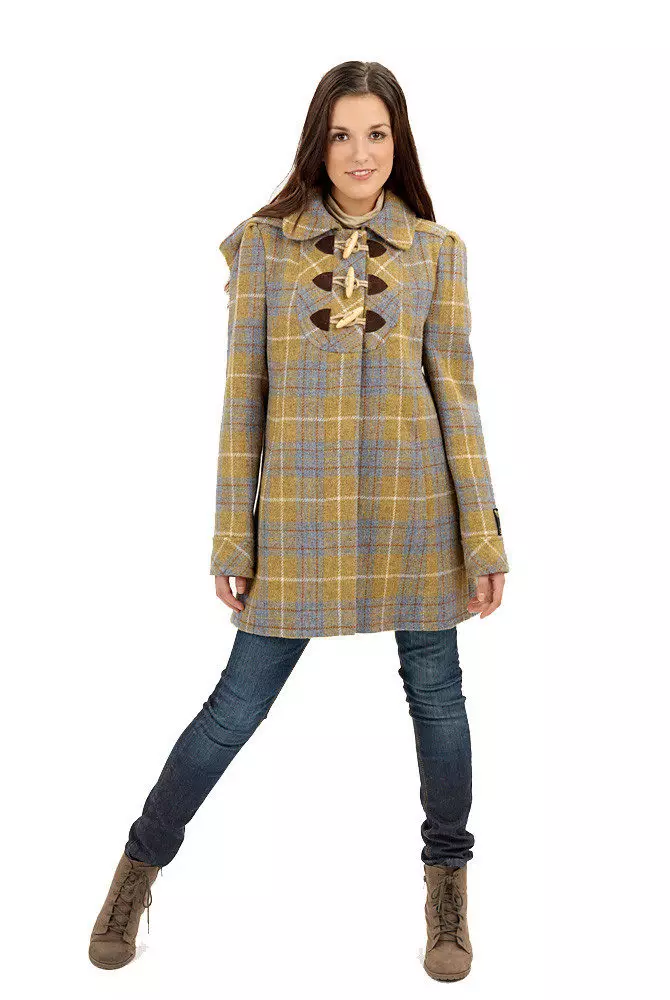 女式英语外套（123张照片）：英文风格，带英语衣领 569_57