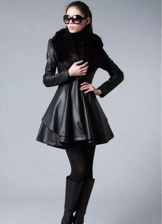 Women's English coat (123 photos): in English style, with English collar 569_75
