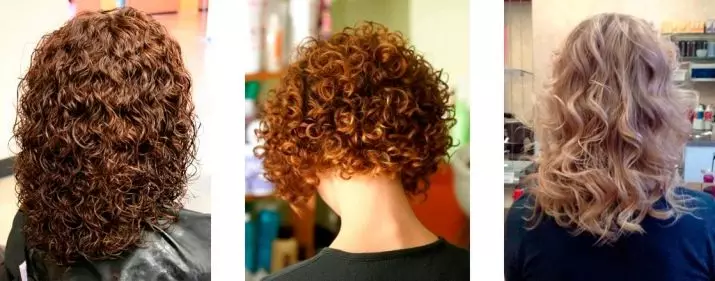 Peinados en el cabello con química (45 fotos): Cortes de pelo para mujeres para cabello medio y corto con un giro químico. ¿Qué instalación se puede hacer? 5710_2