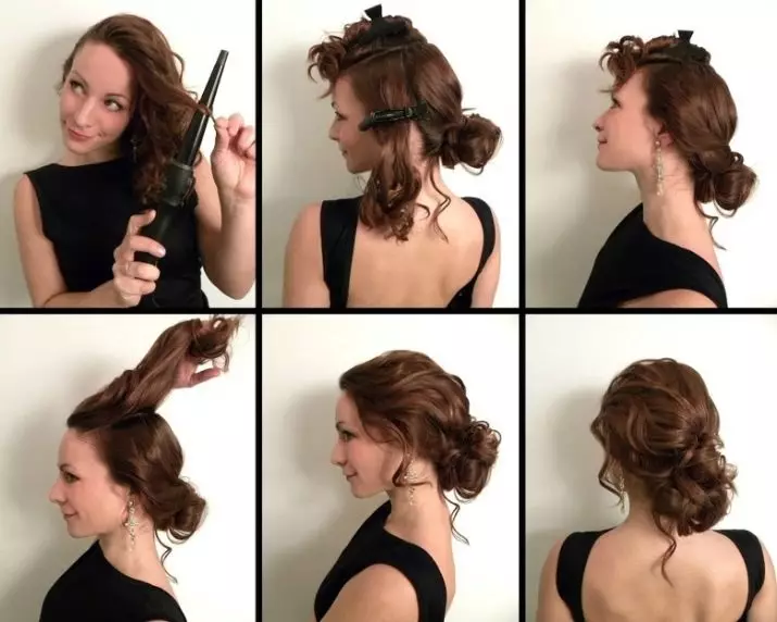Chùm tia bất cẩn (32 ảnh): Làm thế nào để tạo ra một chùm tia bất cẩn hiện đại trên đầu của bạn? Kiểu tóc phiên bản cho tóc vừa, dài và ngắn 5718_24