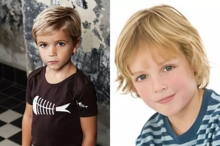 Bayi Haircuts (45 foto): Potongan rambut pendek dan panjang yang modis untuk anak-anak 2021. Model gaya rambut bergaya dengan probor 5721_40