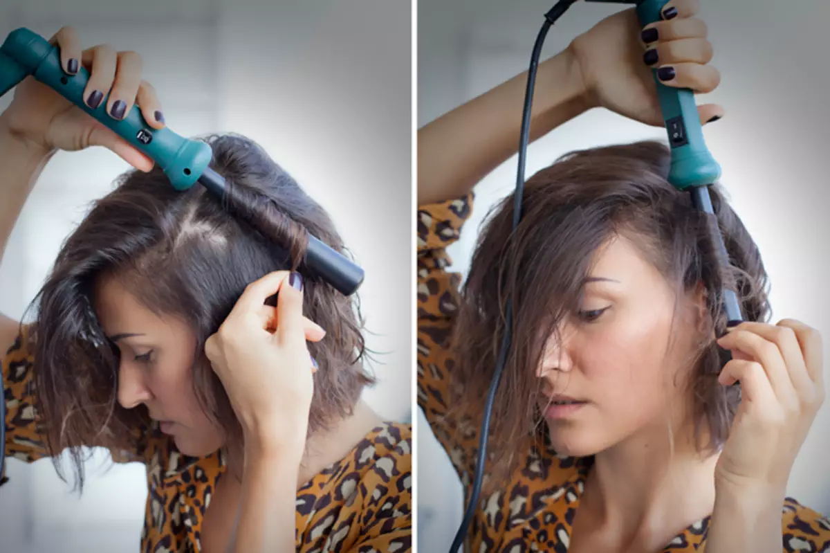 Frisyrer for tykt hår (32 bilder): Kvinnelige frisyrer for jenter med kort, langt hår og krøller av middels lengde. Hvordan sette dem riktig? 5725_12