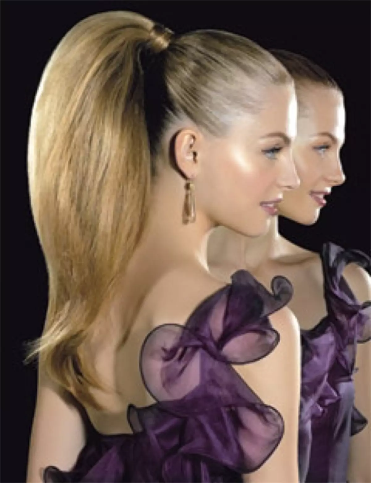 50s: n kampaukset (52 valokuvat): Kuinka tehdä naisten kampaukset 50-luvun tyyliin? Mitkä muodikkaita hiustenleikkauksia pitkät hiukset tekivät tuolloin Neuvostoliiton? 5730_16