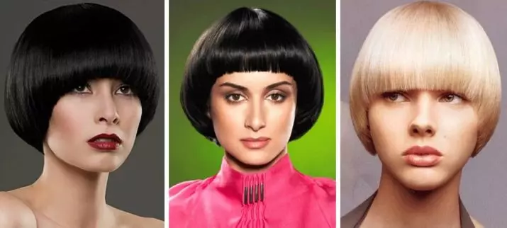 Frizura za kratke lase, ki daje glasnost (56 fotografij): ženski odbitki z volumetrično barvo. Kako dati vrv? Novo 2021. 5731_27