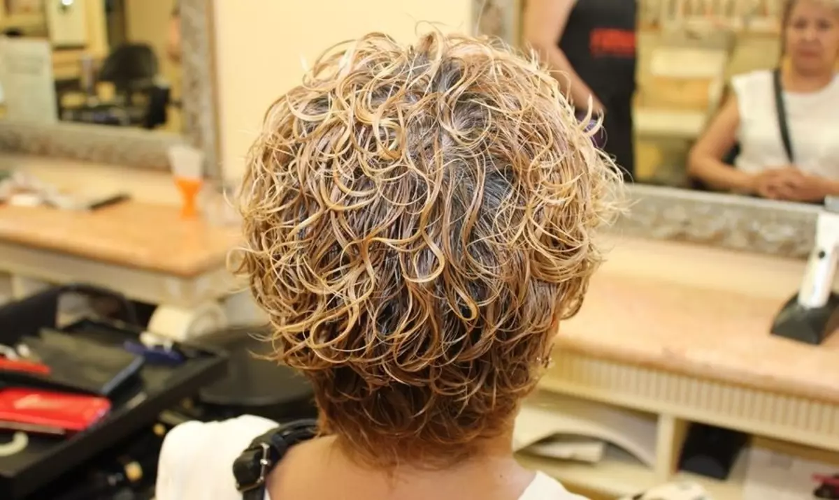 Укладка волос биозавивки