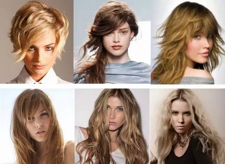 髮型“垃圾”（44張）：如何使女性在髮型與在家短期和長期的頭髮“垃圾”少女風格？是女性具有中等長度的頭髮髮型？ 5738_13