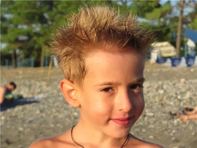 Peinados para niños de 11 años (54 fotos): Cortes de pelo de moda y empinados en el lateral para niños, eligiendo un modelo de peluquería para niños con cabello corto 5756_16