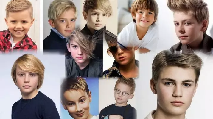 Oğlanlar üçün saç düzümü 11 yaş (54 şəkil): Uşaqlar üçün dəbli və dik saç düzümü, qısa saçlı oğlanlar üçün bir uşaq model saç düzümü seçdi 5756_2