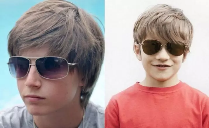 Hairstyles for Boys 11 წლის (54 ფოტო): მოდური და ციცაბო haircuts მხარეს ბავშვებისთვის, არჩევის ბავშვთა მოდელი hairstyles ბიჭების მოკლე თმა 5756_3
