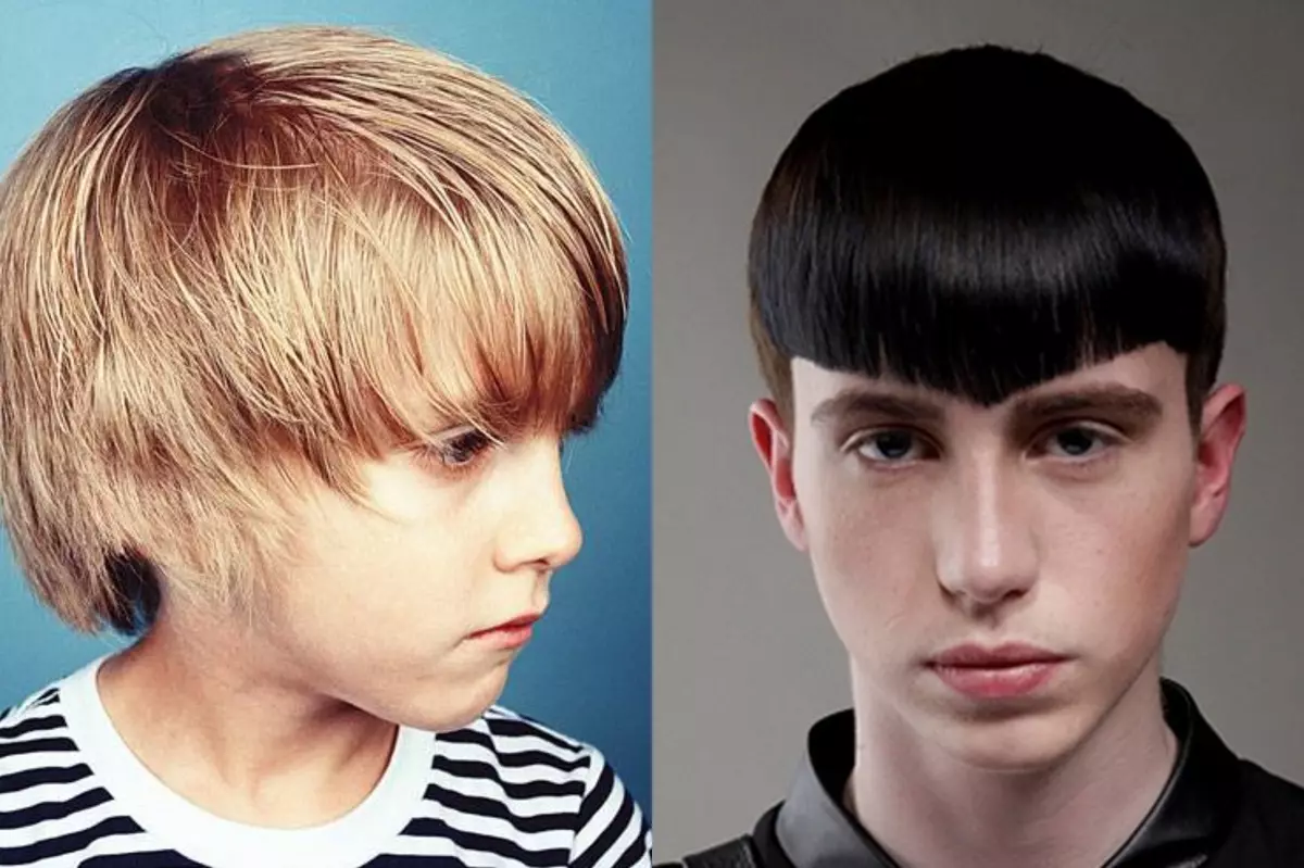 Kiểu tóc cho bé trai 11 tuổi (54 ảnh): Cắt tóc thời trang và dốc đứng bên trẻ em, chọn kiểu tóc cho trẻ em cho bé trai với mái tóc ngắn 5756_39