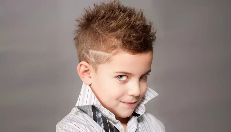 لڑکوں کے لئے Hairstyles (27 فوٹو): اسکول کے بچوں کے لئے فیشن Hairstyles 9-12 سال کی عمر 2022، کشور کے لئے کھڑی سکول Haircuts 5781_2