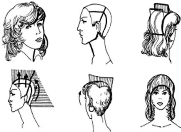 Haircut debut på medium hår (36 bilder): Funktioner av tekniken, lägger en kvinnlig frisyr. Hur man gör en frisyr som ger volymen? 5798_20