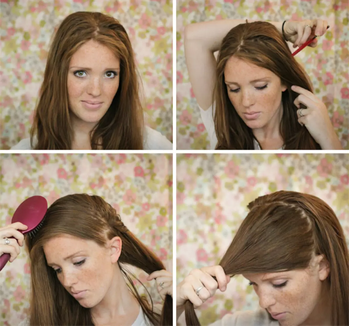 Spit ngược (89 ảnh): Làm thế nào để dệt bím tóc trong phó? Hướng dẫn từng bước về dệt bím tóc trong ra khỏi mái tóc dài và ngắn 5807_33