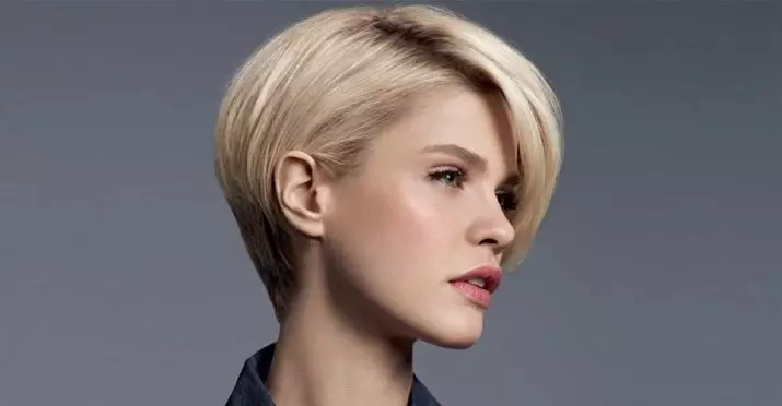 Asymmetri Haircut (54 billeder): En ordning og teknologi til at udføre bølget og lige hår. Bagsiden og foran asymmetriske frisurer med bangs og uden 5820_18