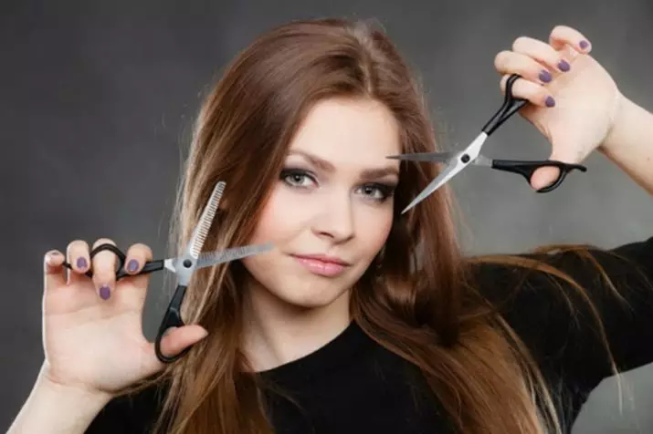 Pengilangan rambut (57 foto): Apa itu dan apa yang diperlukan untuk? Adakah mungkin untuk memotong tip rambut di rumah? Jenis cawangan, ulasan 5824_51