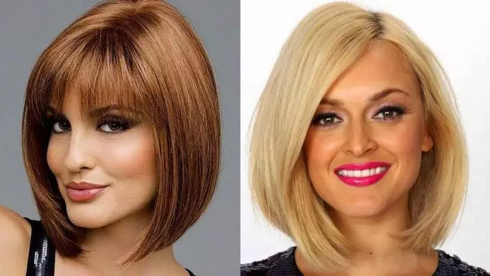 45 yaşından sonra genç olan saç kesimi (26 fotoğraf): 45 yaşında kadınlar için saç modelleri Yuvarlak, oval ve diğer yüz formları ile, gençleştirici bir saç kesimi seçin 5860_18